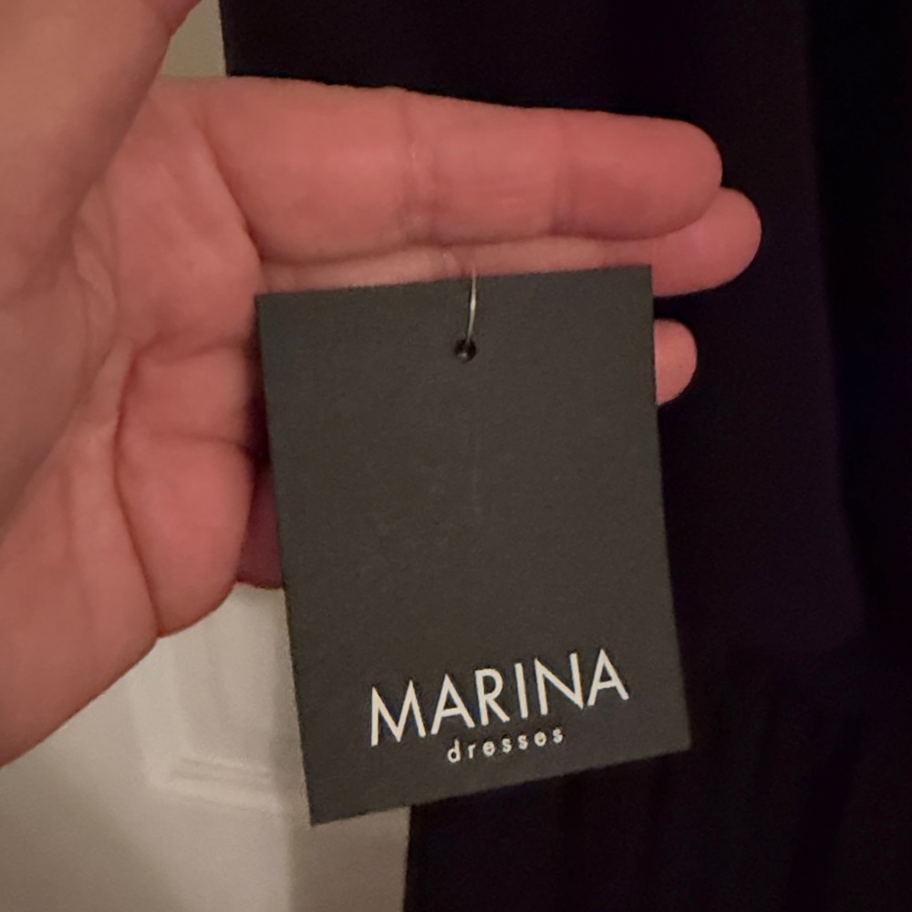 Marina Black Women’s Flowing Pant Suit size 12 NWT - Picture 7 of 8